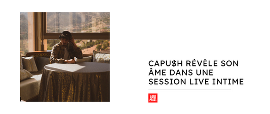 CAPU$H révèle son art dans une session live intime