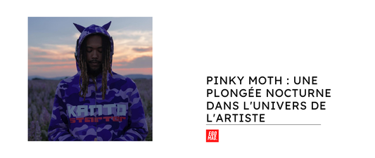 Pinky Moth : Une plongée nocturne dans l'univers de l'artiste