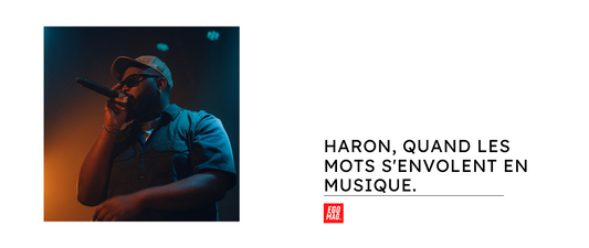 Haron, quand les mots s'envolent en musique.