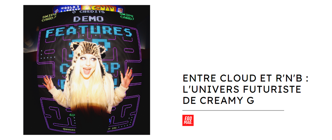 Entre cloud et r'n'b : l'univers futuriste de Creamy G