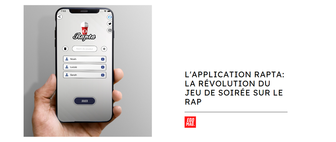 Rapta, la révolution du jeu de soirée sur le rap