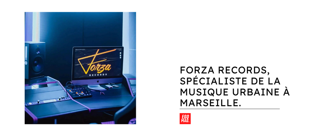 Forza Records, spécialiste de la musique urbaine à Marseille.