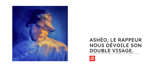 Ashéo, le rappeur nous dévoile son double visage.