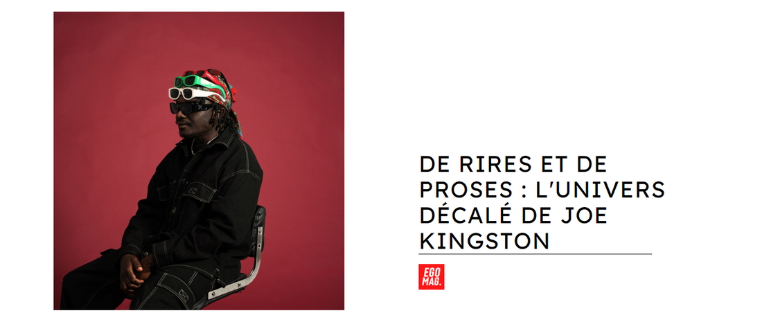 De rires et de proses : l'univers décalé de Joe Kingston