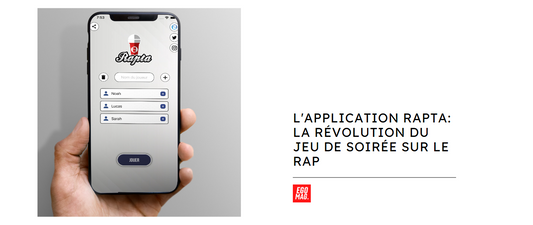 Rapta, la révolution du jeu de soirée sur le rap