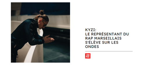 Kyzi, le représentant du rap marseillais s'élève sur les ondes